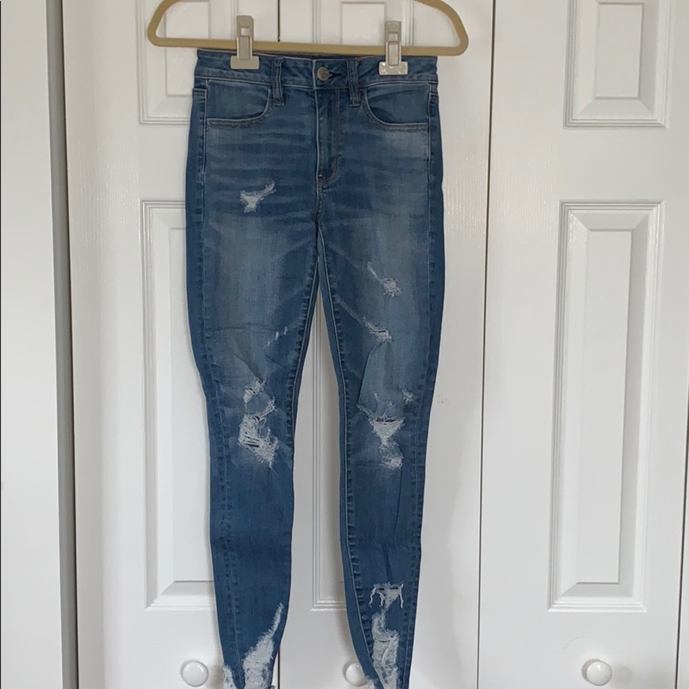 American Eagle Distressed Denim Jeans